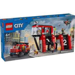 LEGO LEGO 60414 Fire Station with Fire Engine – One Size