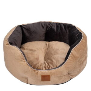 Waggy Tails Waggy Corduroy Round Dog Bed – One Size